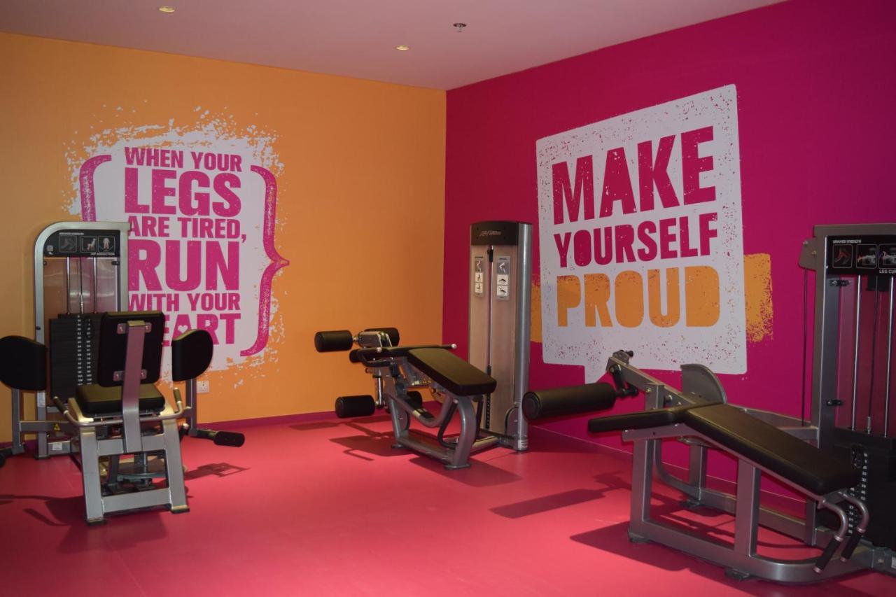 Somewhere Hotel Al Ahsa Al-Hofuf Esterno foto The gym at the hotel